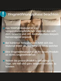 Pro® Plus CoolQuilt Visco-Matratze 180 x 200 cm in weiß