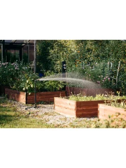 Präzisionsbewässerung in Schwarz