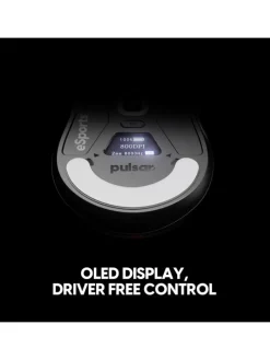 Pulsar Gaming Gears X2H v3 eS Kabellose Maus 60 g 32000 DPI 750 IPS Mini Schwarz