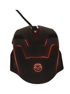 Qware Gaming Maus – Eugene Modell mit 6 programmierbaren Tasten in Schwarz