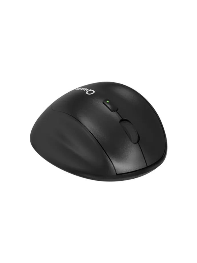 Qware Kabellose Maus Lincoln – Wireless Office-Maus mit 6 Tasten in Schwarz