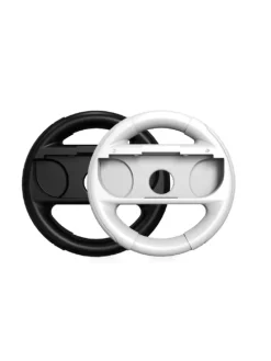 Qware Racing Lenkräder – 2er Set Kompatibel mit Nintendo Switch in Weiß