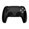 Qware Wireless Controller kompatibel mit PlayStation 4 in Schwarz