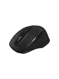 Qware Wireless Maus Glasgow – Kabellose Office-Funkmaus mit in Schwarz