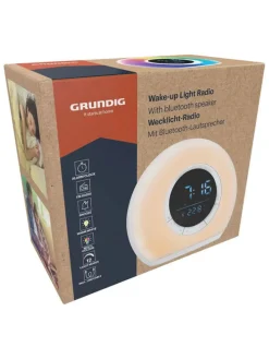 Radiowecker in Weiß