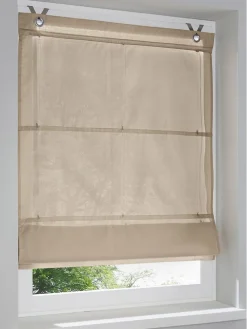 Raffrollo in Beige