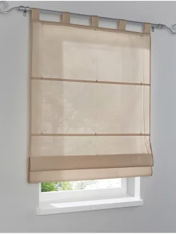 Raffrollo in Beige