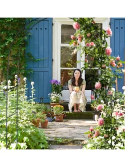 Rankhilfe in Grün - (B)140 x (H)240 x (T)38 cm