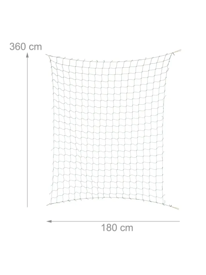 Ranknetz in Grün - (B)360 x (H)180 cm