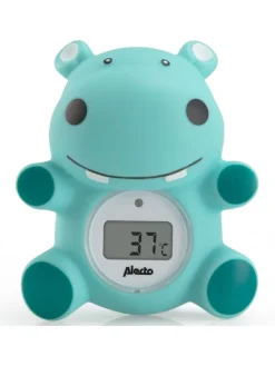 Raum- und Badewannenthermometer "BC-11 Nilpferd" in Mint