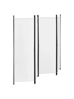 Raumteiler Huesca - 4-teilig in Beige (H)171cm (B)200cm