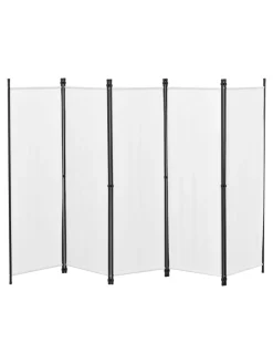 Raumteiler Huesca - 5-teilig in Beige (H)171cm (B)250cm