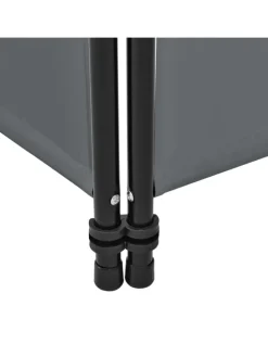 Raumteiler Huesca - 4-teilig in Grau (H)171cm (B)200cm