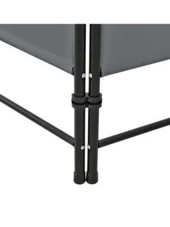 Raumteiler Saragossa 4-teilig in Grau (H)171cm (B)160cm