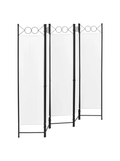 Raumteiler Saragossa 5-teilig in Weiß (H)171cm (B)200cm