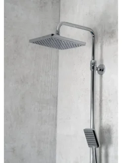 Regendusch-Set Monaco chrom