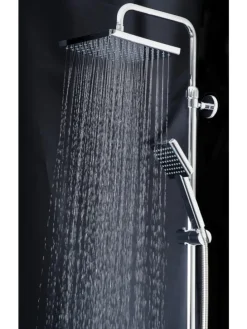 Regendusch-Set Monaco chrom