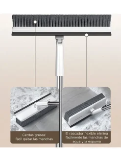 Reinigungsbürste in Grau - (L)140 x (B)24,5 cm