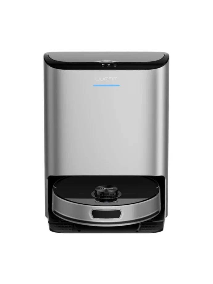 Reinigungsroboter U200 Pro mit Wischfunktion + Lade-/Reinigungsstation in Grau