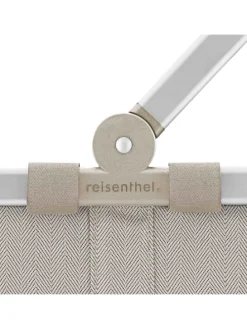 reisenthel carrybag herringbone sand
