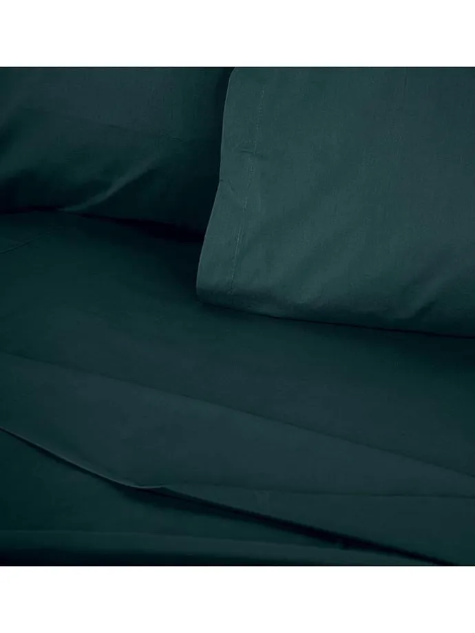 Renforcè-Bettbezug in Petrol