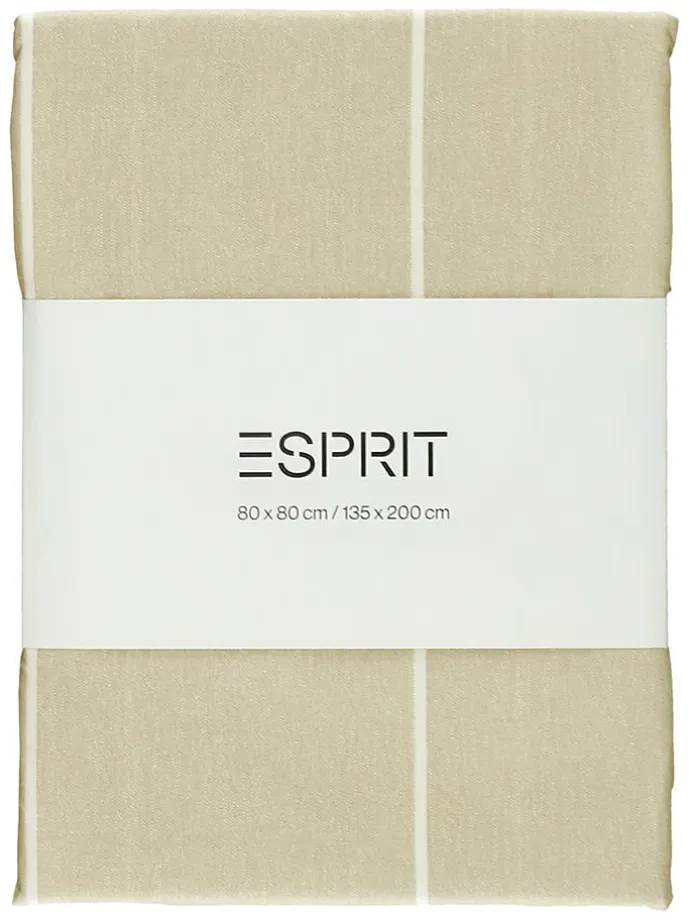 Renforcé-Bettwäsche-Set "Harp" in Beige