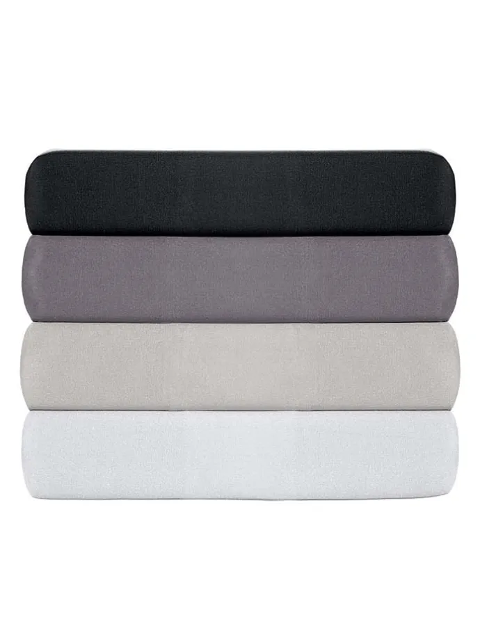 Renforcè-Spannbettlaken in Schwarz