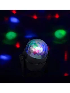 RGB-Bühnenlicht in Schwarz - (B)11 x (H)11,5 x (T)9 cm