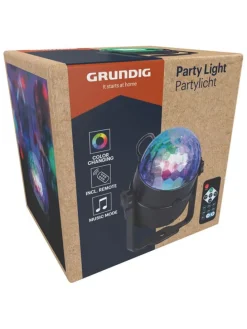 RGB-Bühnenlicht in Schwarz - (B)11 x (H)11,5 x (T)9 cm