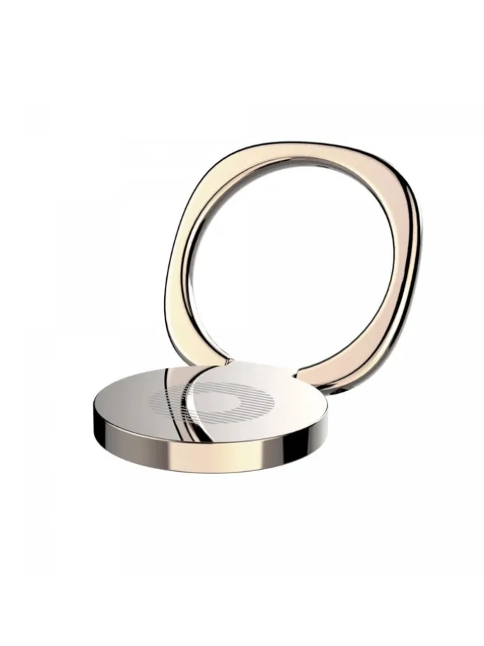 Ringhalter/Ring mit Standfunktion mit 180°-Drehfunktion in Gold