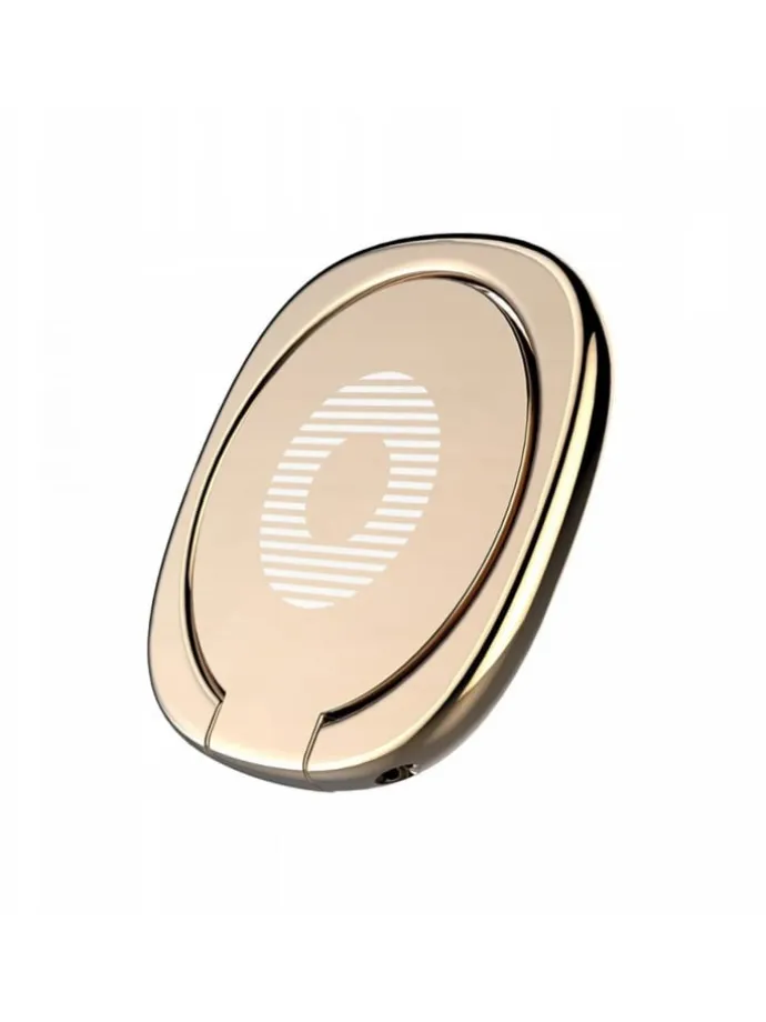 Ringhalter/Ring mit Standfunktion mit 180°-Drehfunktion in Gold