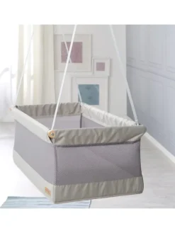 roba Hängebettchen safe asleep Mesh-Stoff 90 x 45 cm - Grau