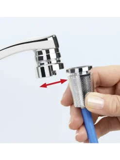 Rohrreinigungsschlauch in Blau - (L)250 x Ø 3 cm