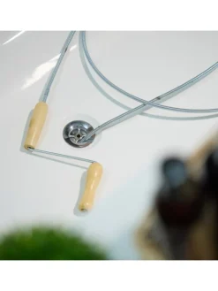 Rohrreinigungsspirale in Silber - 5 m