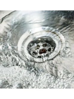 Rohrreinigungsspirale in Silber - 1m