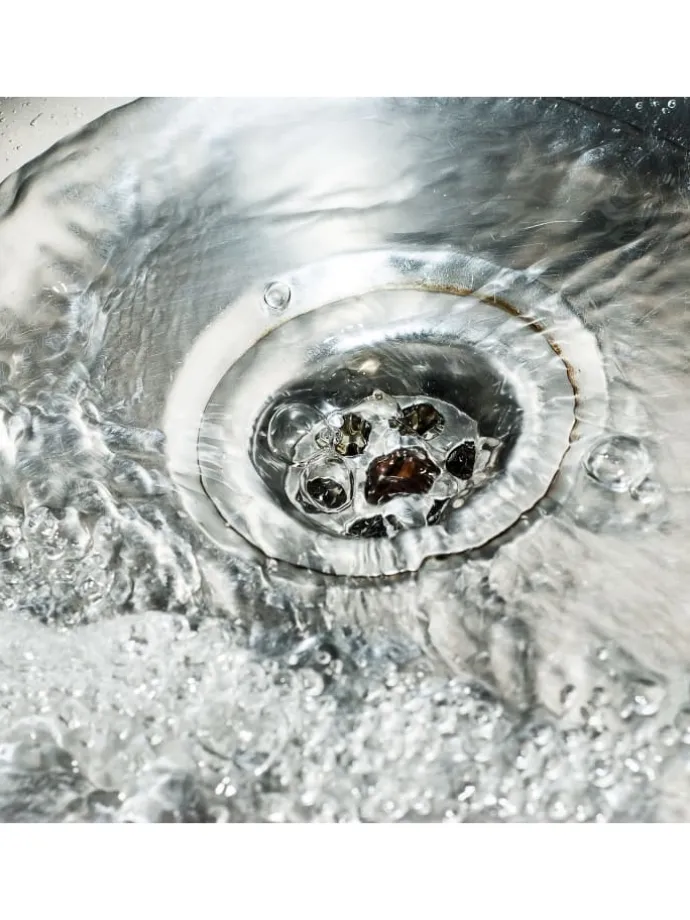 Rohrreinigungsspirale in Silber - 1m