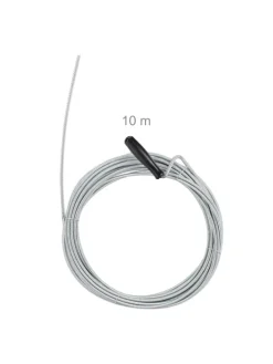 Rohrreinigungsspirale in Silber - 1m