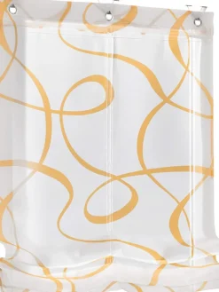 Rollo in Weiß/ Gelb