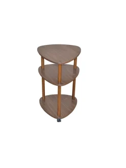 Rollregal mit 3 Böden Franz in braun