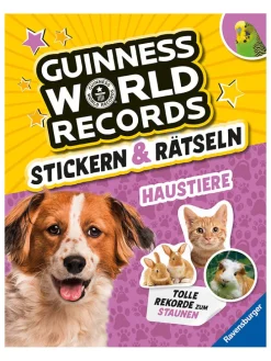 Rätselbuch "Stickern & Rätseln - Haustiere"
