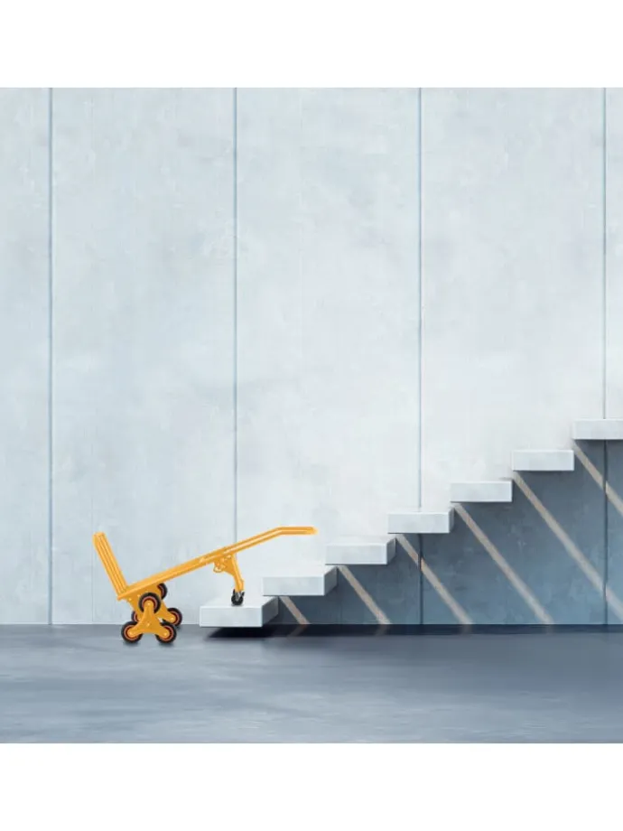 Sackkarre Treppensteiger "2in1" in Gelb