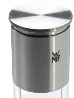 Salz- & Pfeffermühle in Silber - (H)18 x Ø 5 cm