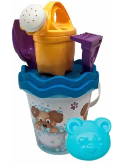 Sandspielzeug-Set "Hund" in Bunt - ab 10 Monaten