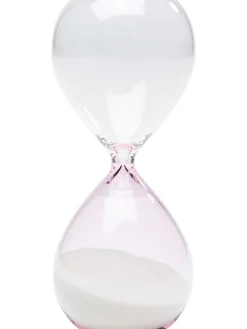 Sanduhr "Timer" in Rosa - (H)17 x Ø 7 cm