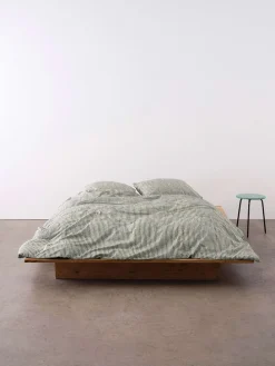 Satin-Bettwäsche-Set ''Janne'' in Grün