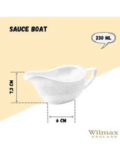 Sauciere in Weiß - 230 ml