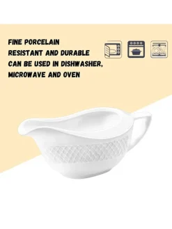 Sauciere in Weiß - 230 ml