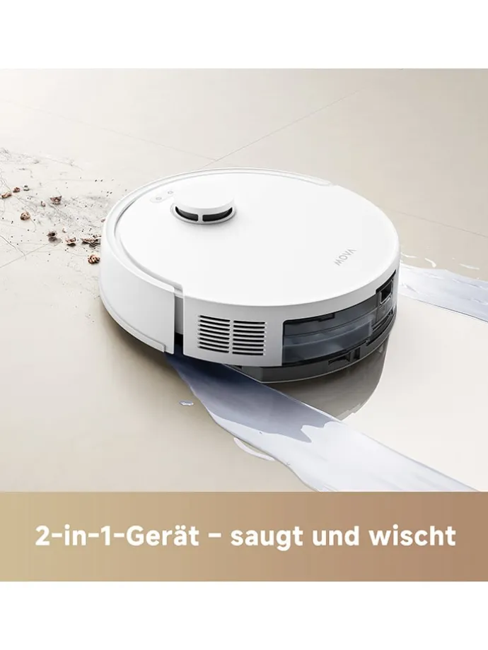 Saug- & Wischroboter ''E20'' in Weiß