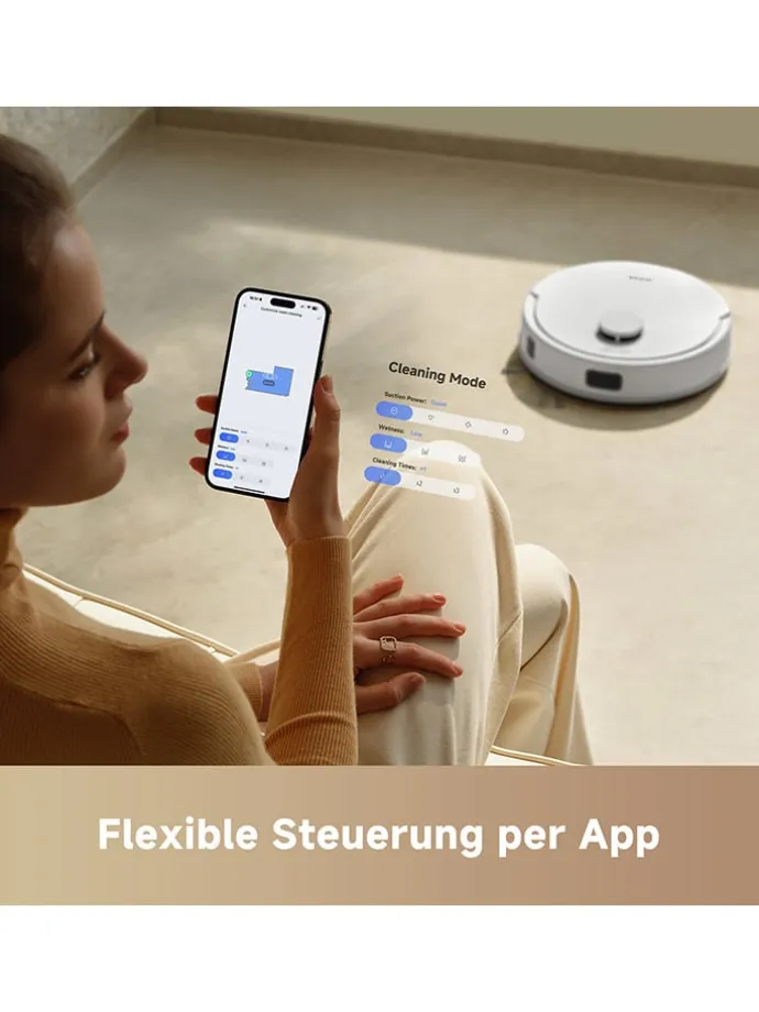 Saug- & Wischroboter ''E20'' in Weiß