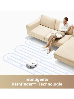 Saug- & Wischroboter ''E20 Plus'' in Weiß